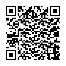 Código QR para número de telefone +12012647108