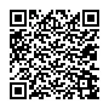 Codice QR per il numero di telefono +12012647317