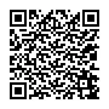 QR-код для номера телефона +12012647514