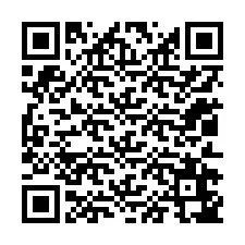 QR Code สำหรับหมายเลขโทรศัพท์ +12012647515