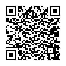 Código QR para número de teléfono +12012647567