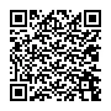 QR код за телефонен номер +12012648782