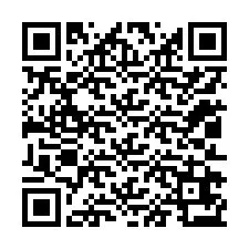 QR-koodi puhelinnumerolle +12012673031