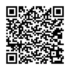 Kode QR untuk nomor Telepon +12012673033