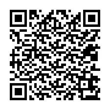 QR Code สำหรับหมายเลขโทรศัพท์ +12012673043