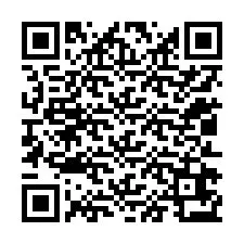 QR Code สำหรับหมายเลขโทรศัพท์ +12012673064