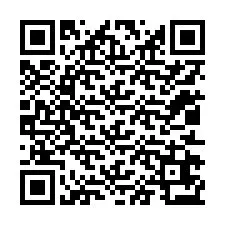 QR Code สำหรับหมายเลขโทรศัพท์ +12012673081