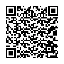 QR-code voor telefoonnummer +12012673731