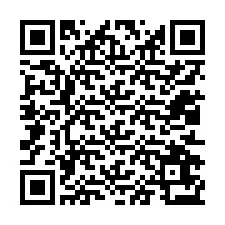 QR код за телефонен номер +12012673787