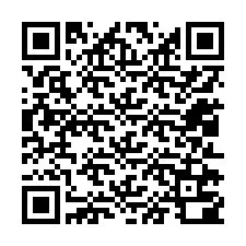 QR-код для номера телефона +12012700077