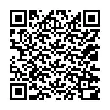 Codice QR per il numero di telefono +12012700259