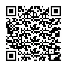 QR-код для номера телефона +12012702060