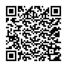 QR код за телефонен номер +12012702099