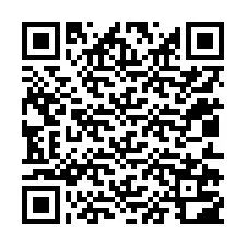 Código QR para número de teléfono +12012702100