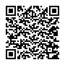 Código QR para número de teléfono +12012702536