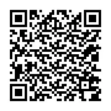 Código QR para número de telefone +12012704961