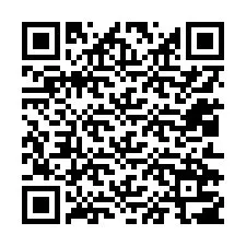 QR-koodi puhelinnumerolle +12012707647