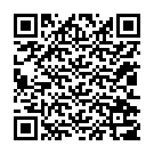 QR код за телефонен номер +12012707721