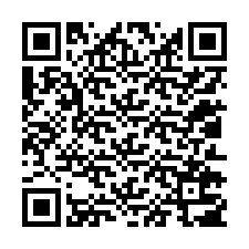 QR Code สำหรับหมายเลขโทรศัพท์ +12012707958