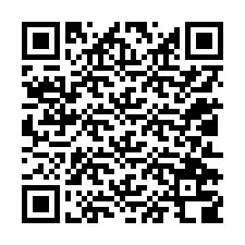 QR-koodi puhelinnumerolle +12012708778