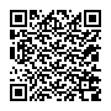 Código QR para número de teléfono +12012708911