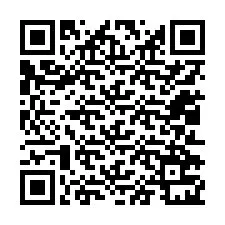 QR код за телефонен номер +12012721677