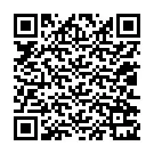 QR kód a telefonszámhoz +12012721678