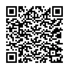 QR-koodi puhelinnumerolle +12012721688