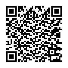 QR код за телефонен номер +12012723229