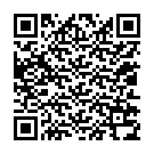 Kode QR untuk nomor Telepon +12012734458