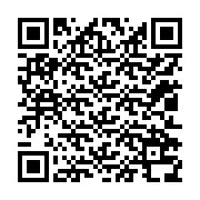 QR-код для номера телефона +12012738621