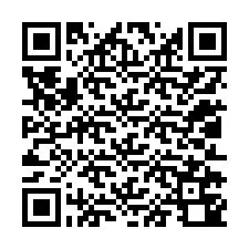 QR kód a telefonszámhoz +12012740138