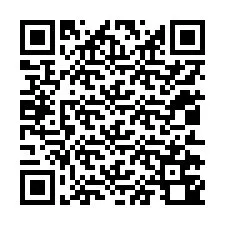 QR код за телефонен номер +12012740140