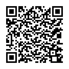 QR код за телефонен номер +12012740141