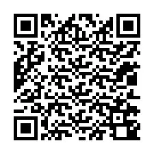 QR-код для номера телефона +12012740145