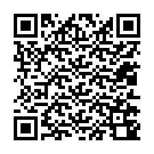 Código QR para número de teléfono +12012740147