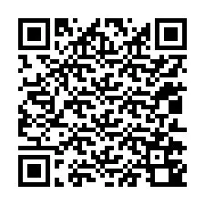 QR код за телефонен номер +12012740150