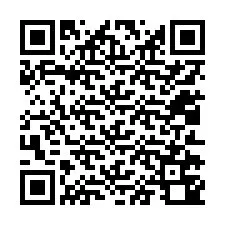 QR-код для номера телефона +12012740153