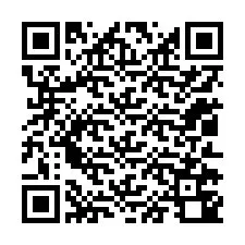 QR-код для номера телефона +12012740155