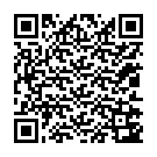 QR Code สำหรับหมายเลขโทรศัพท์ +12012743011