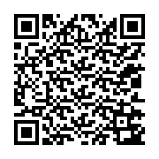 QR Code สำหรับหมายเลขโทรศัพท์ +12012743014