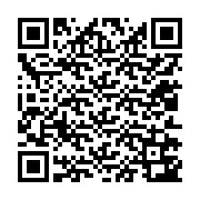 Kode QR untuk nomor Telepon +12012743016