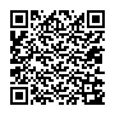 Kode QR untuk nomor Telepon +12012743017