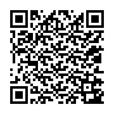 QR код за телефонен номер +12012743018