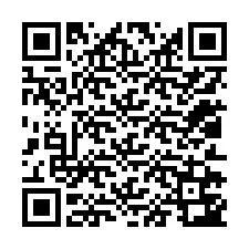 QR-code voor telefoonnummer +12012743019