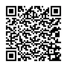 QR-koodi puhelinnumerolle +12012743020