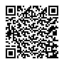 Codice QR per il numero di telefono +12012743021