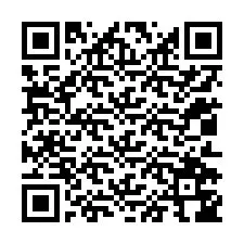 QR-code voor telefoonnummer +12012746740