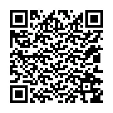 QR-код для номера телефона +12012746741