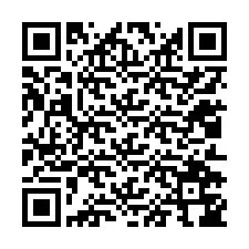 Código QR para número de telefone +12012746742